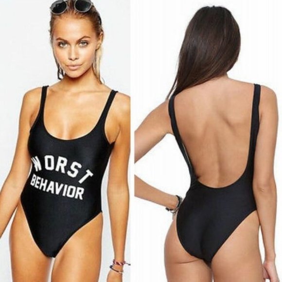 “Worst Behavior” Summer Swimsuit - Picture 2 of 7